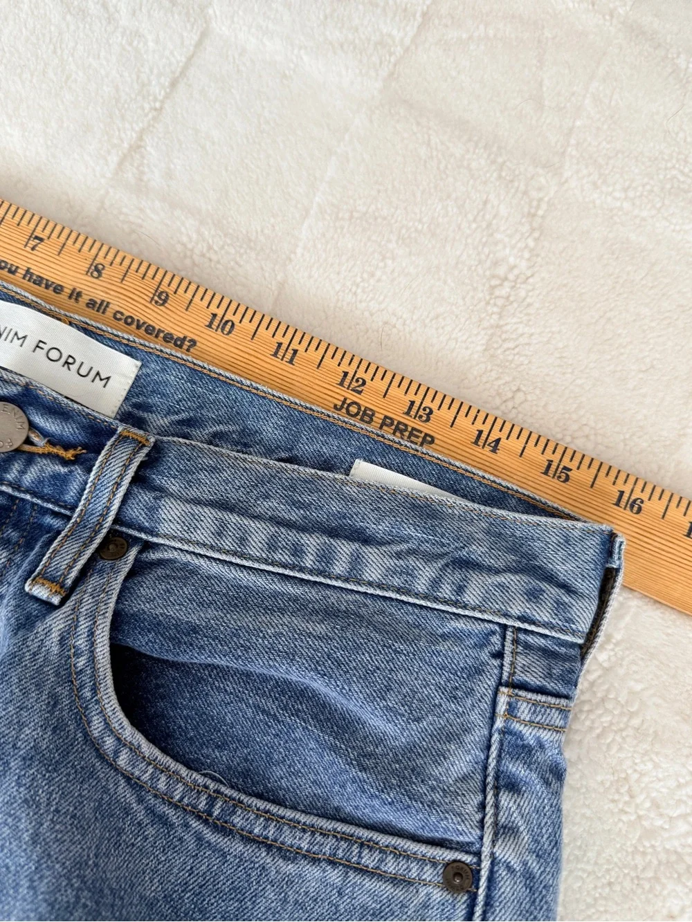 Denim Forum Joni Loose Long Short -